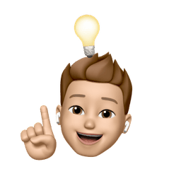 Projects section memoji